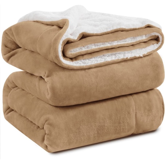 Sherpa Fleece Blanket King Size Soft Extra Warmest Heavy Thick